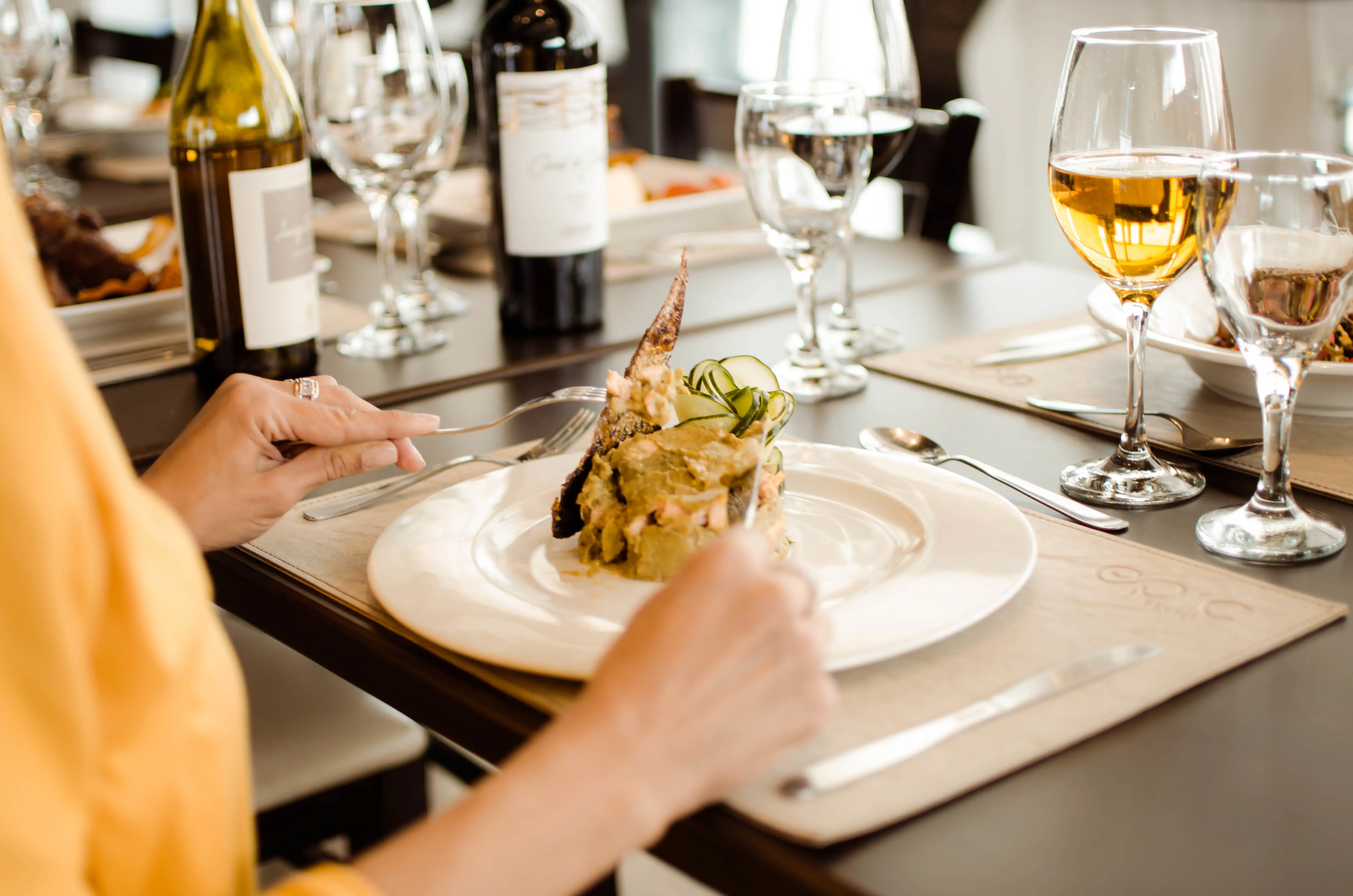 Plato gourmet de Epic Resto en La Punta